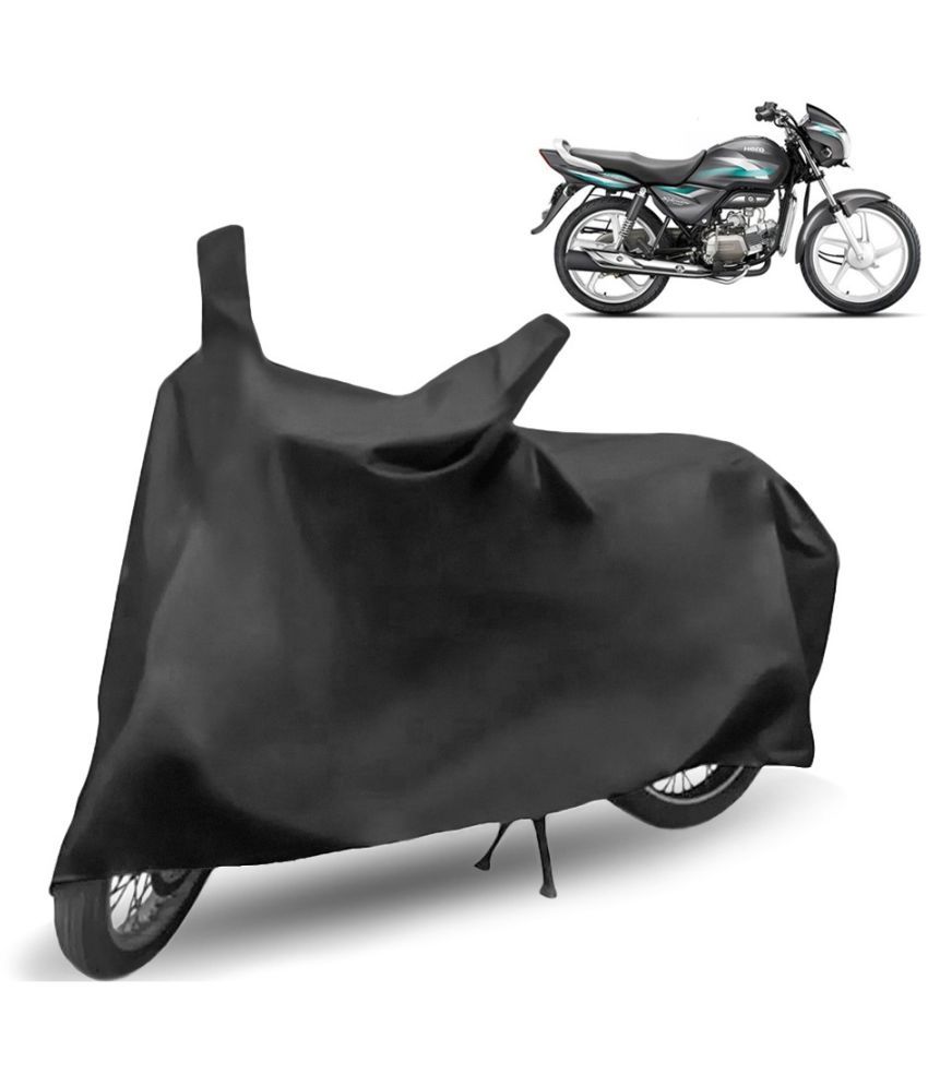     			HOMETALES - Black Bike Body Cover For Hero Splendor Pro (Pack Of1)