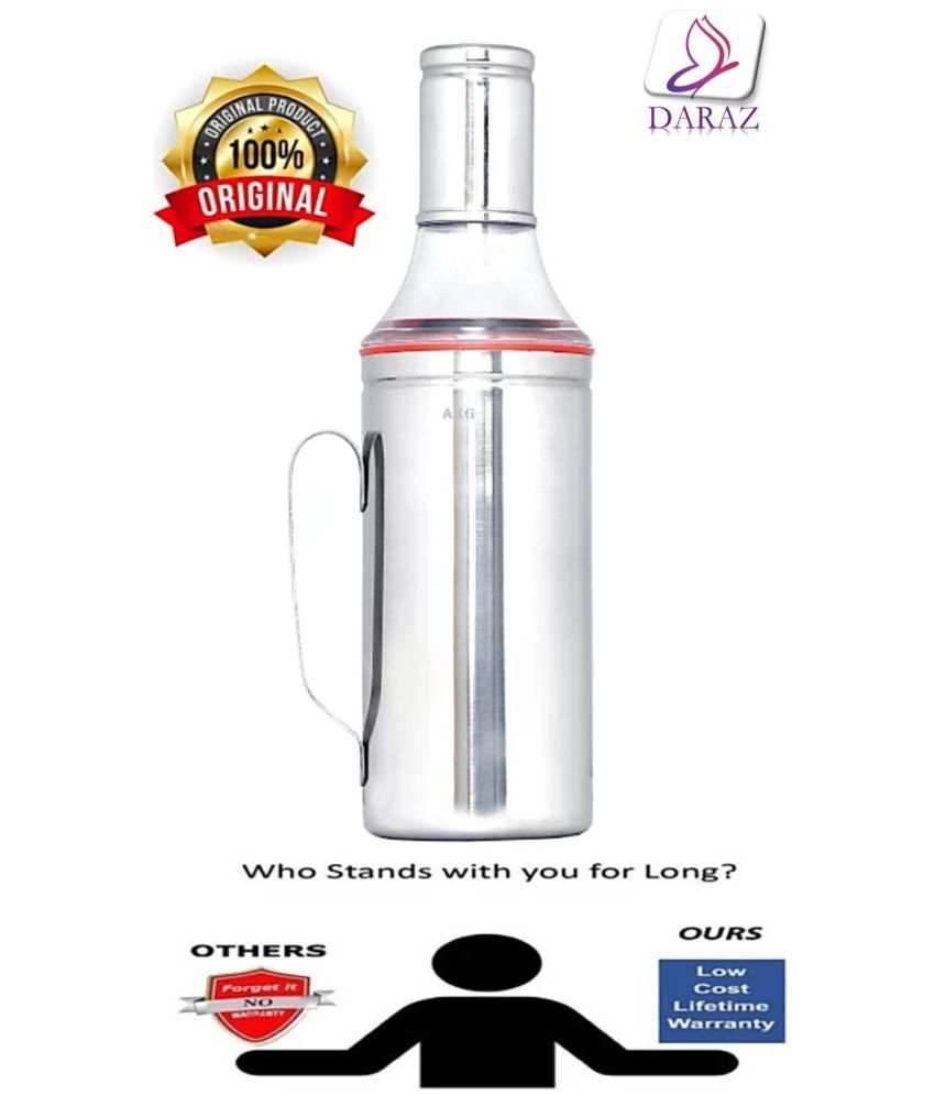 DARAZ Steel Oil Container/Dispenser Set of 1 1000 mL Buy Online at