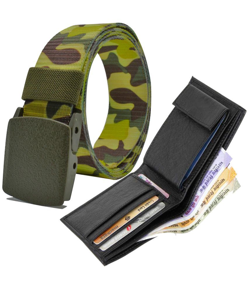     			Loopa Multi Nylon Belts Wallets Set Belt