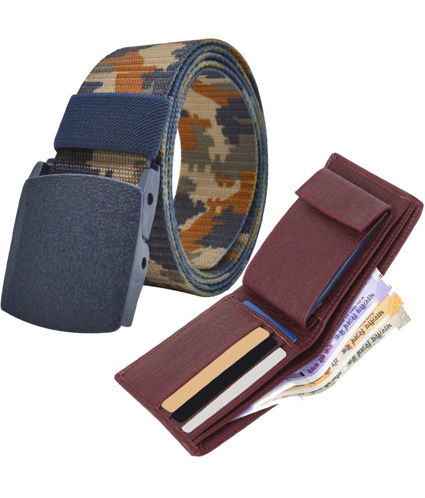     			Loopa Multi Nylon Belts Wallets Set Belt