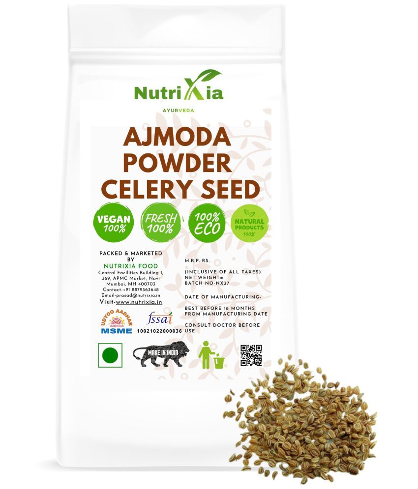     			Nutrixia Food Ajmoda Powder-Ajmod Beej - Celery Seeds - Tukhme Karafs Powder 980 gm