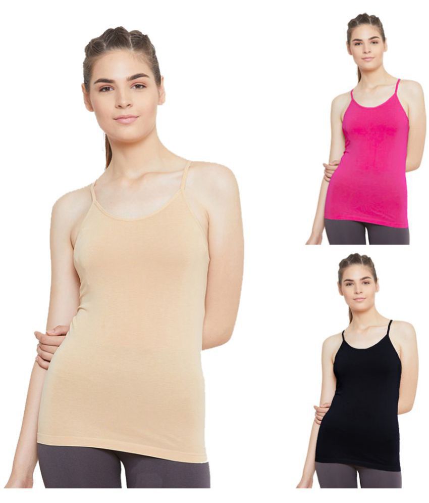     			Outflits Cotton Shaping Camisols Shapewear - Pack of 3