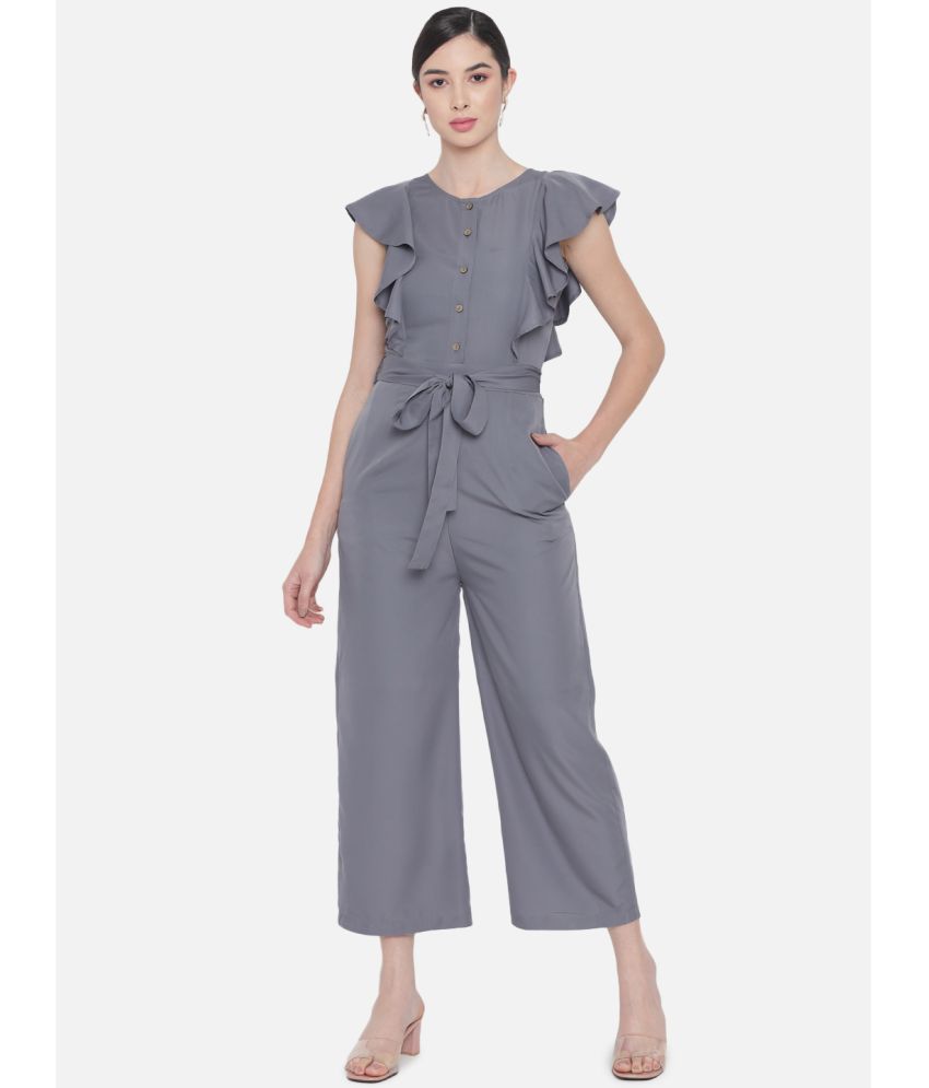     			ALL WAYS YOU Polyester Grey Regular Dress -