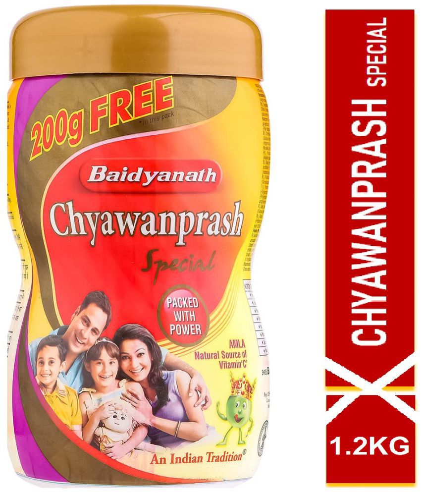 Baidyanath Chyawanprash Special 1kg +200 gm Paste 1200 gm Pack Of 1