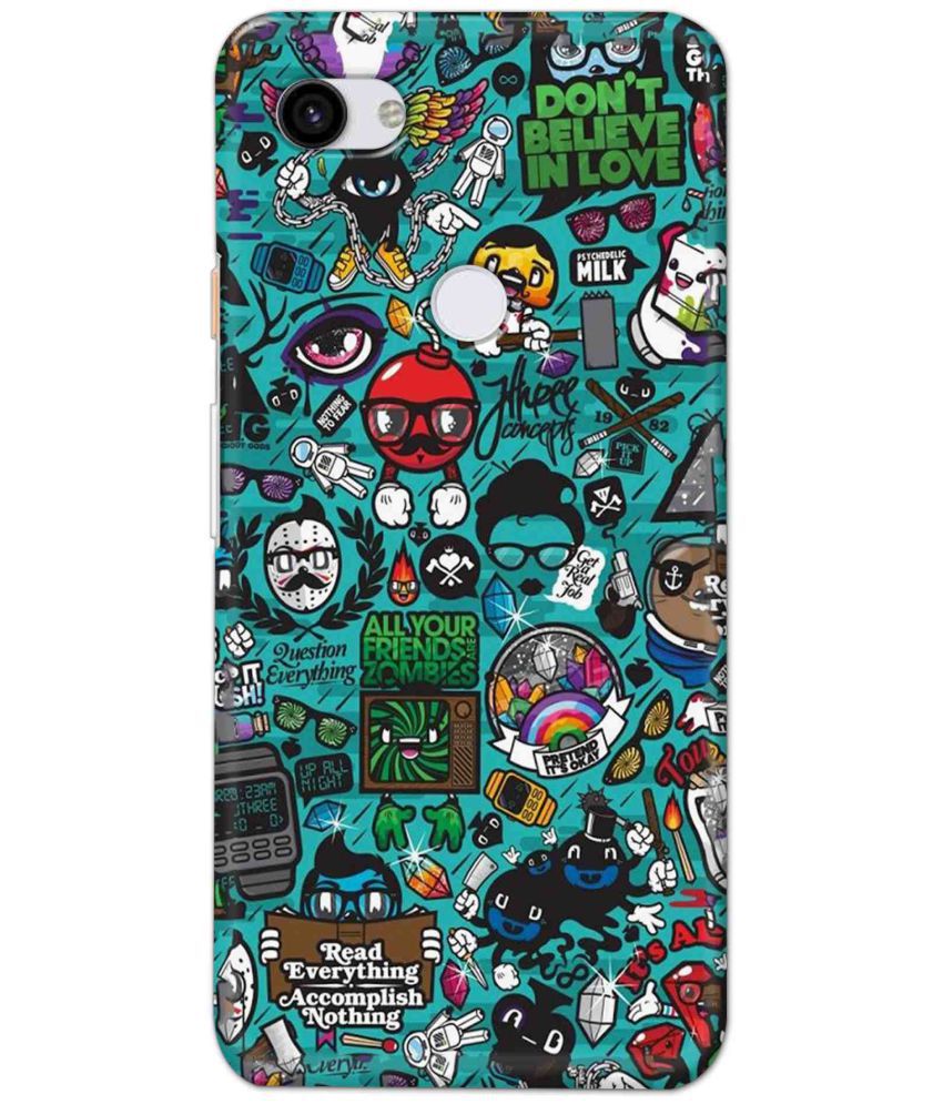     			Tweakymod 3D Back Covers For Google Pixel 3a Pack of 1