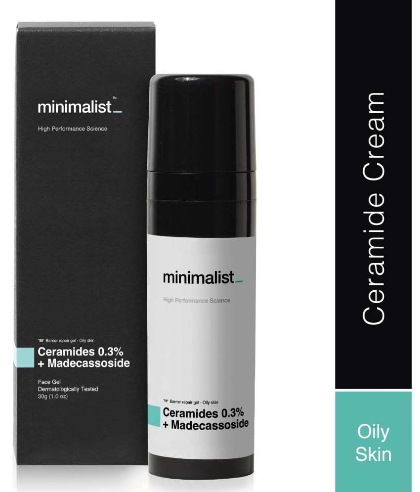 Minimalist 0.3 Ceramide Barrier Repair Moisturizing Cream for Oily skin with Madecassoside (Oil