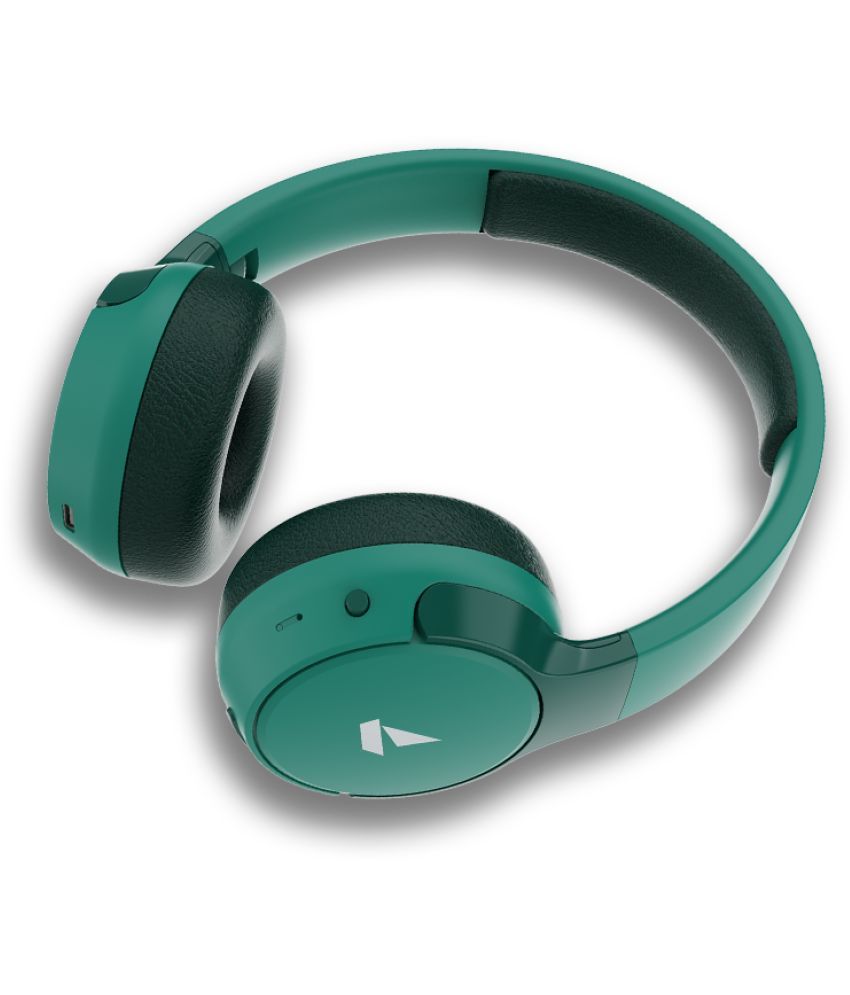 headphones teal