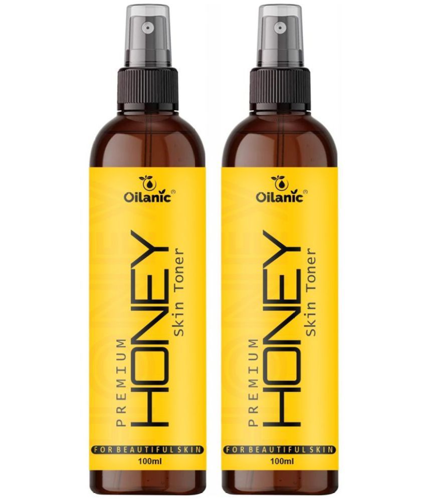     			Oilanic   Honey    Skin Tonic 200 mL Pack of 2