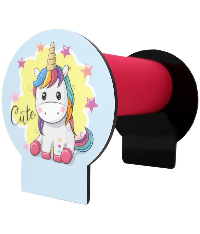     			The Rosette Imprint Acrylic Hairband Organizer/Stand for Girls/Kids - Pony Unicorn Design