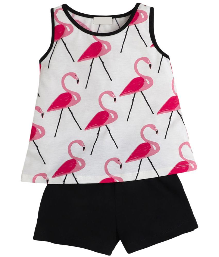 flamingo hopscotch shirt