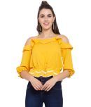 Style Quotient - Yellow Polyester Women's Drawstring Top ( Pack of 1 )