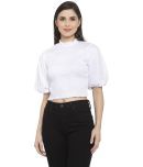 Style Quotient - White Viscose Women's Regular Top ( )