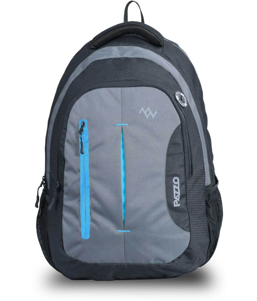     			PAZZO 35 Ltrs Blue Backpack