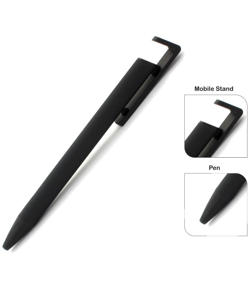     			KK CROSI 2 in 1 Mobile Holder Matte Finish Body Metal Multi-Function Pen