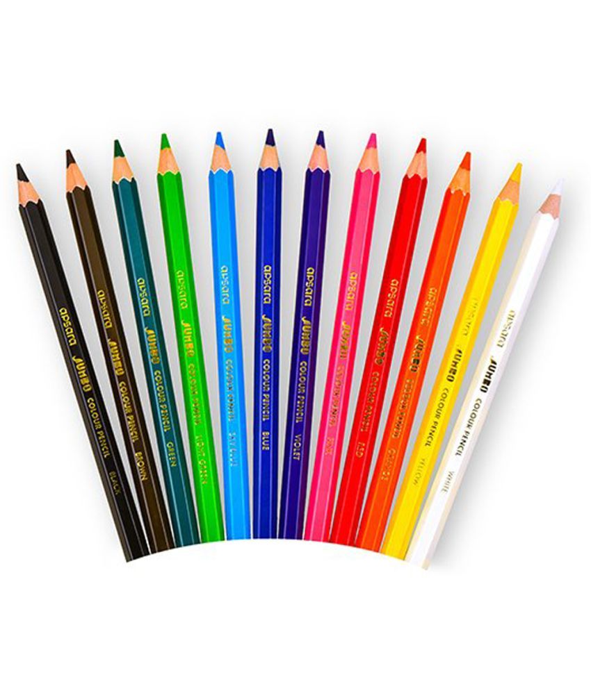 apsara jumbo colour pencil: Buy Online at Best Price in India - Snapdeal