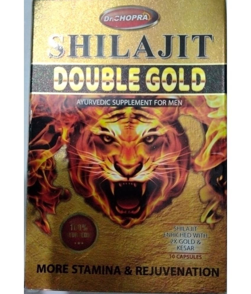     			DR CHOPRA Shilajit Double Gold Capsule 10 no.s Pack Of3