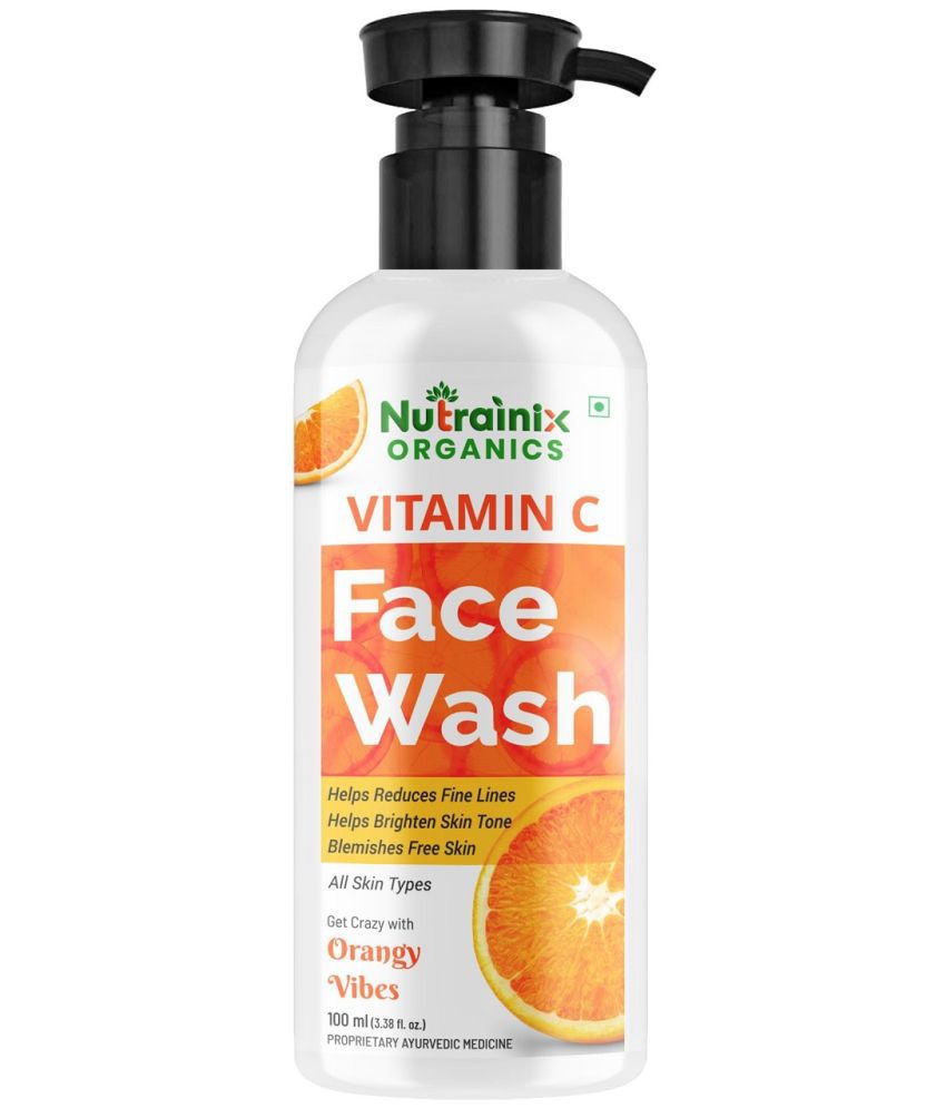     			Nutrainix Organics Vitamin C Brighten Face Wash 100 mL