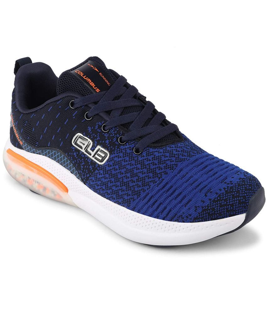     			Columbus Blue Running Shoes