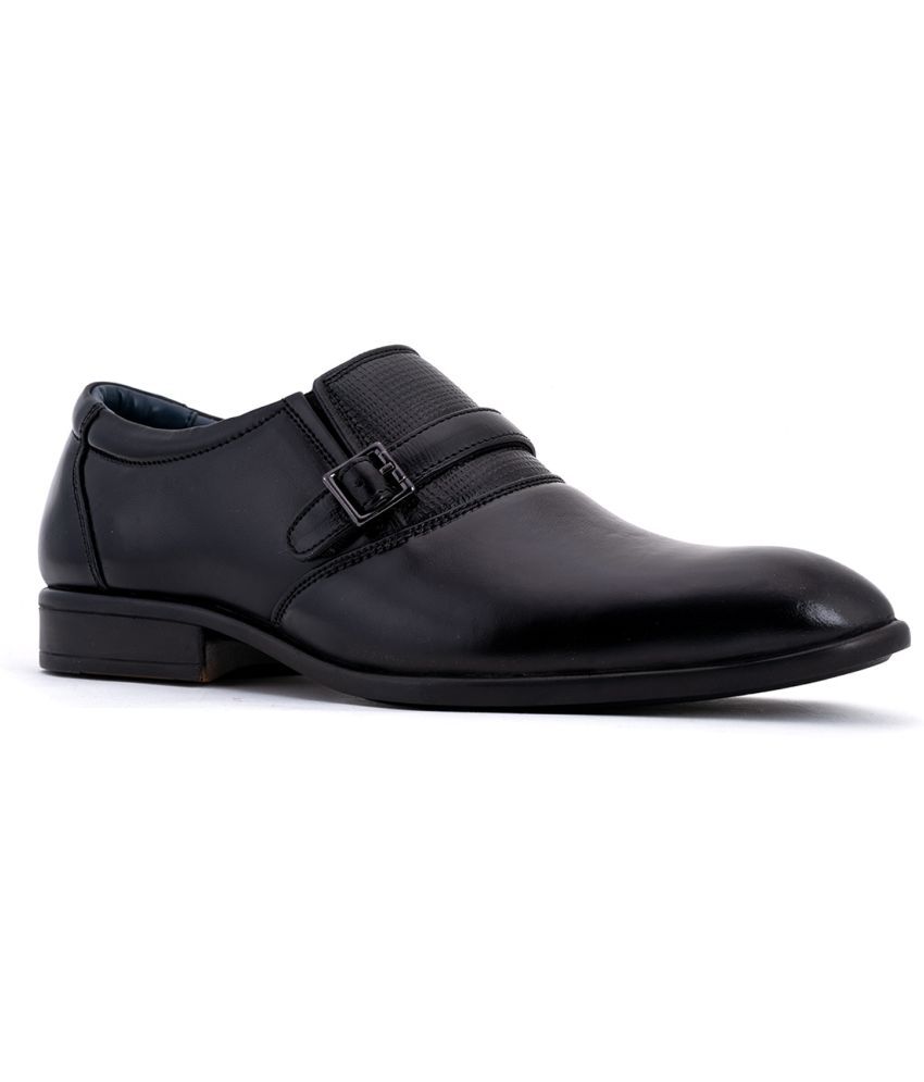     			KHADIM Slip On Non-Leather Black Formal Shoes