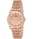 JAXON Stainless Steel Round Womens Watch