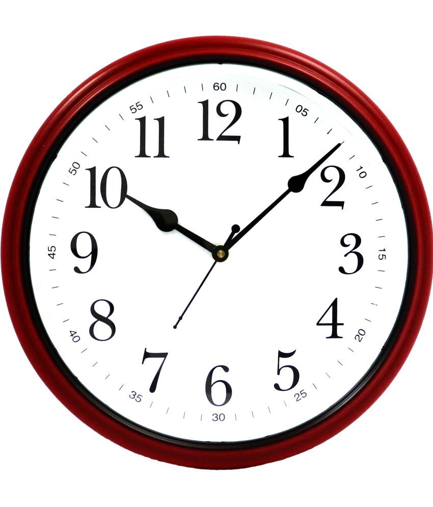     			Sigaram Circular Analog Wall Clock ( 5 x 28 cm )