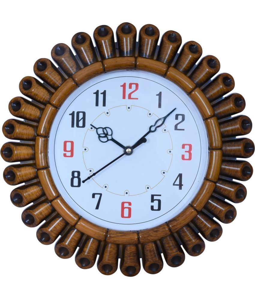     			Sigaram Circular Analog Wall Clock ( 5 x 25 cm )