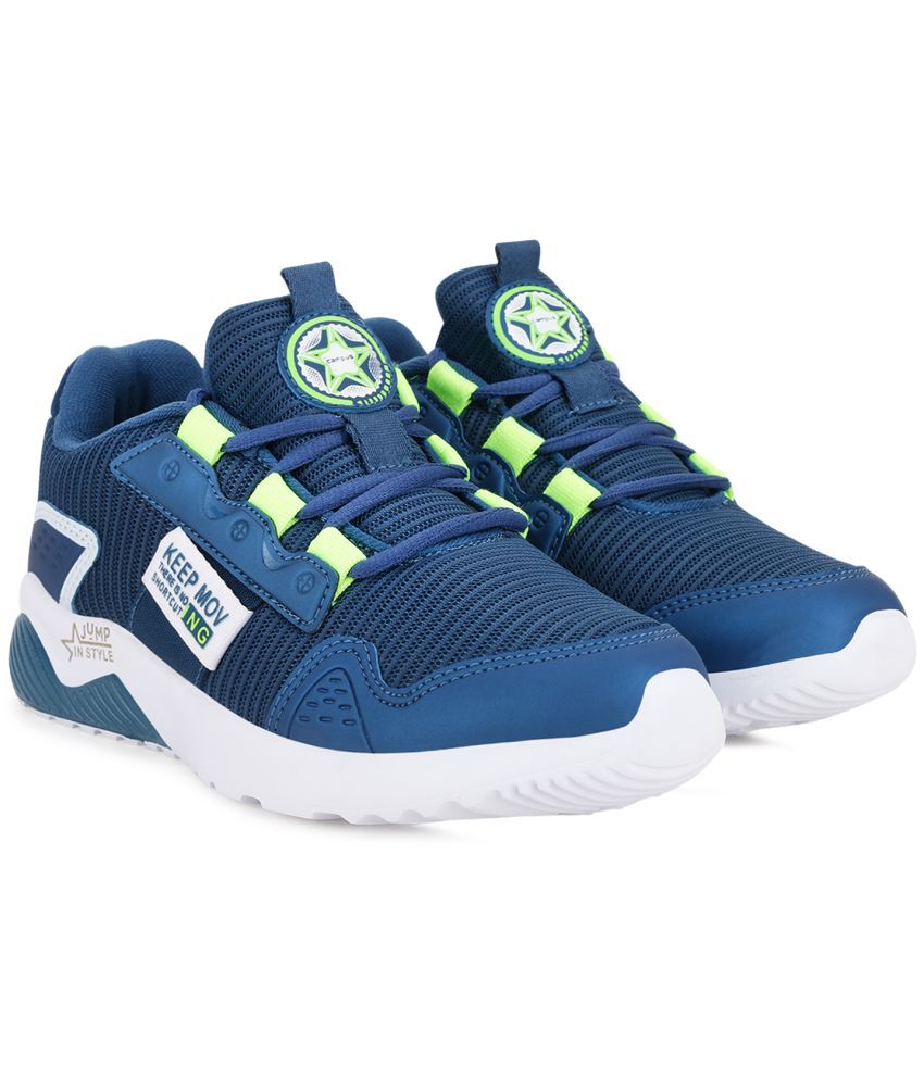     			Campus Unisex Winni Jr Blue Sports Shoes