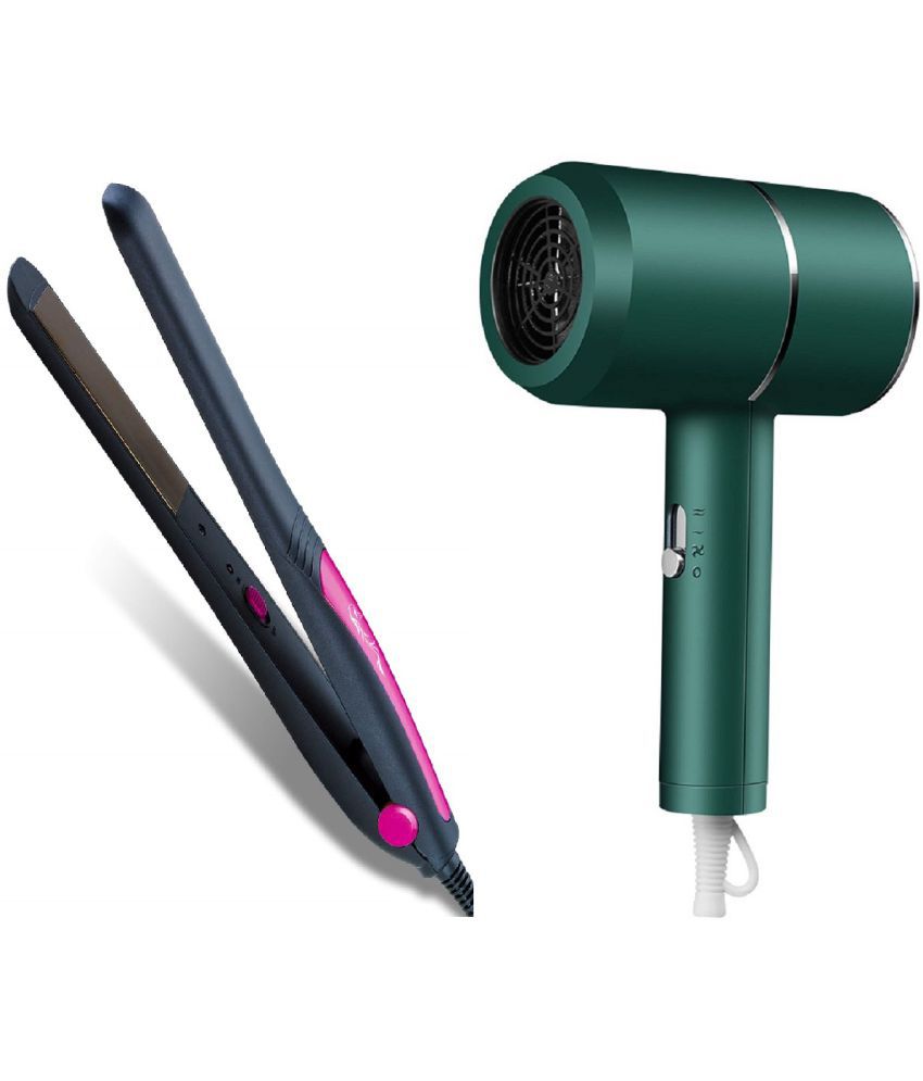     			PSK Combo of Professional 40W Hair Straightener +  3500W Blow Hair Dryer