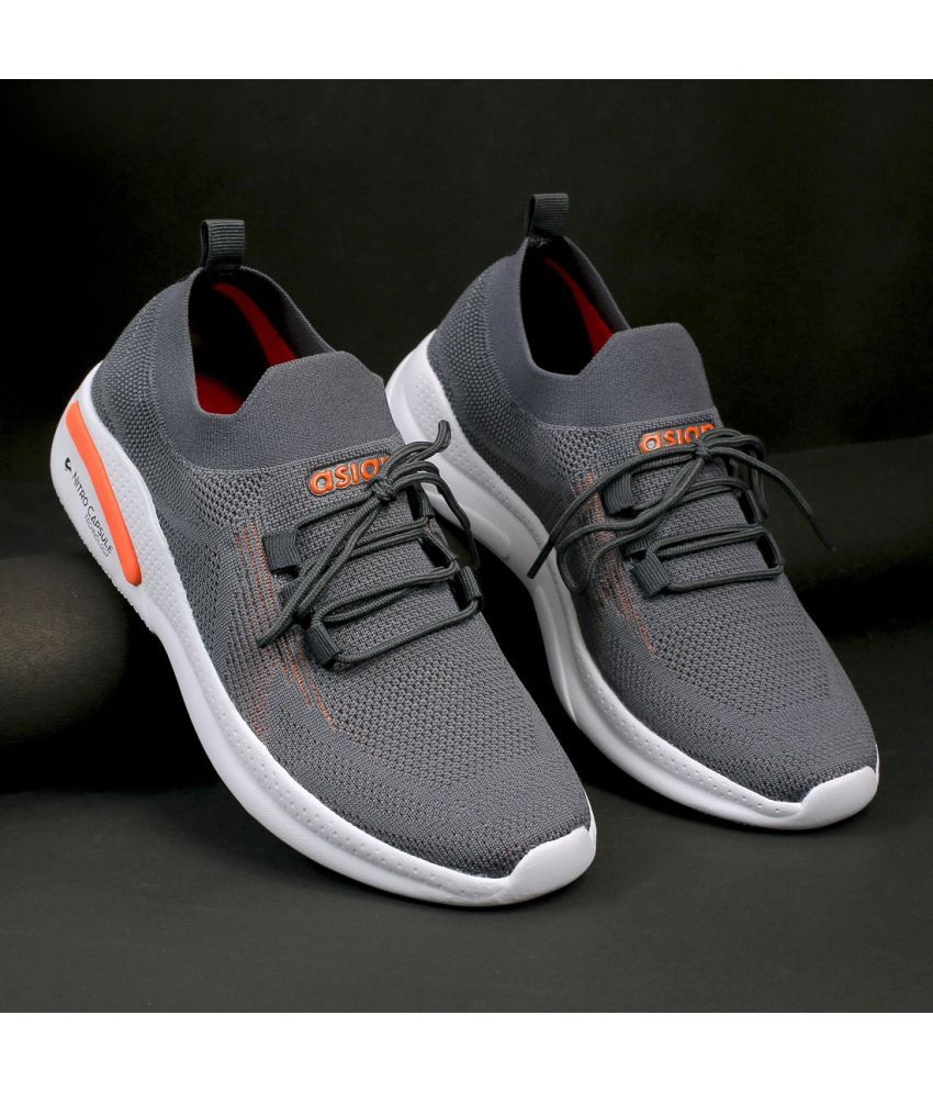     			ASIAN Orange Men's Sports Running Shoes