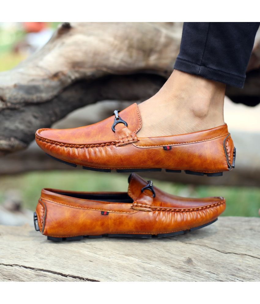 womens dark brown leather loafers