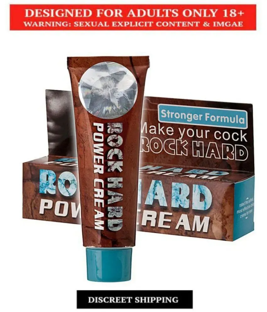 Rock Hard Power Penis Enhancement Delay Cream Stronger Harder