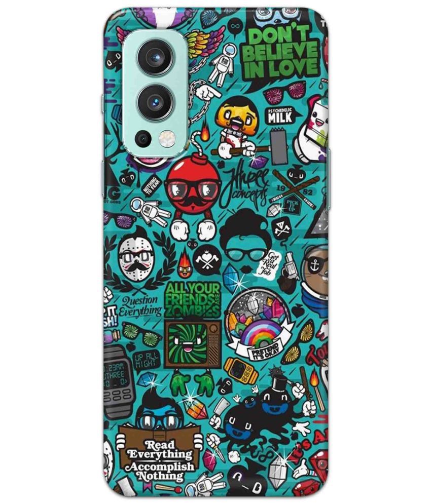     			Tweakymod 3D Back Covers For Oneplus Nord 2 Pack of 1