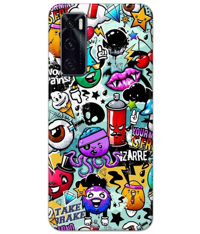     			Tweakymod 3D Back Covers For Vivo V20E Pack of 1