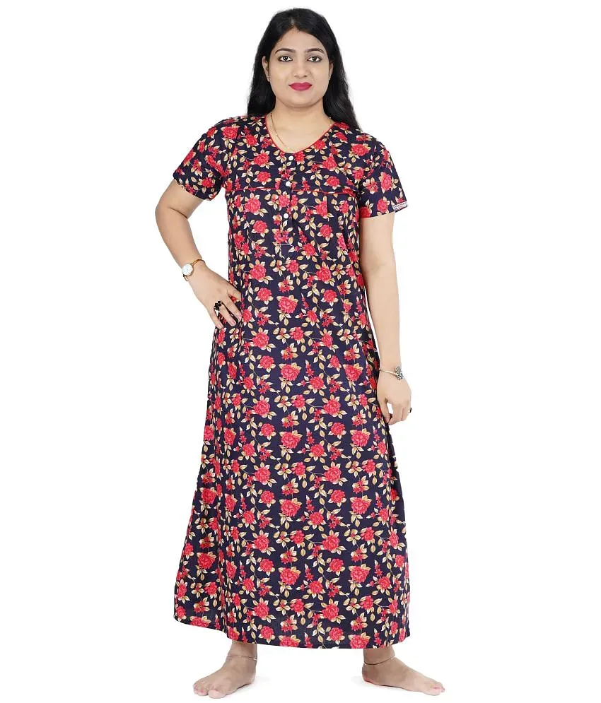 Snapdeal best sale nighty cotton