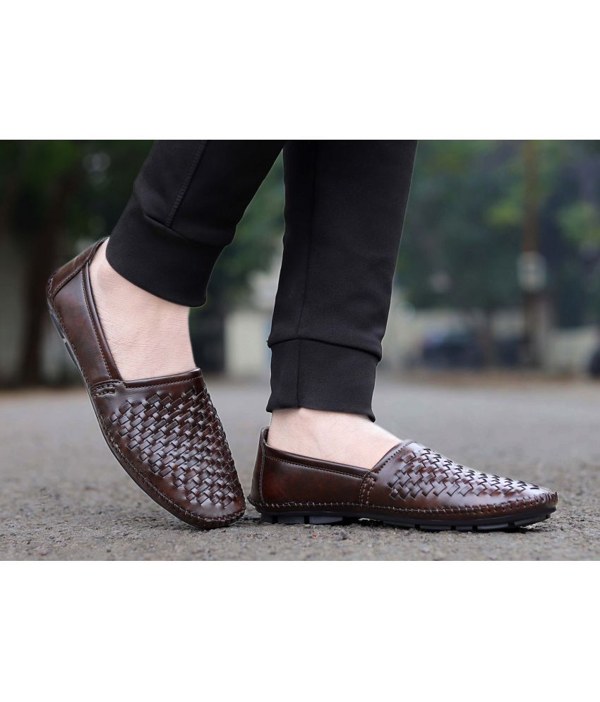 FOREST Brown Loafers - Buy FOREST Brown 