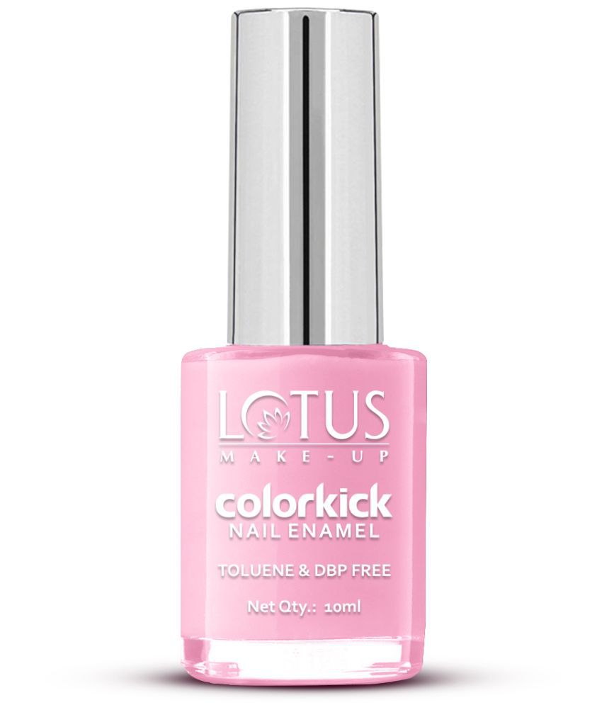     			Lotus Make, Up Colorkick Nail Enamel, Pink Bliss 950, Chip Resistant, Glossy Finish, 10ml