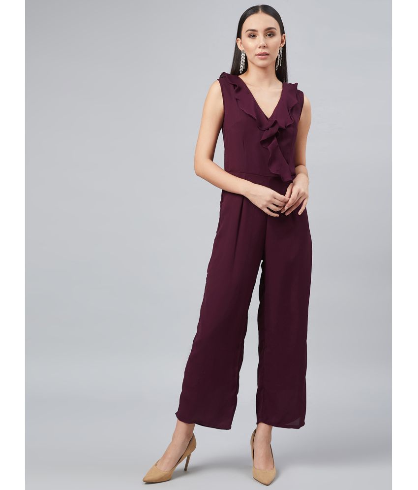     			Rare - Maroon Polyester Regular Fit Women's Jumpsuit ( Pack of 1 )