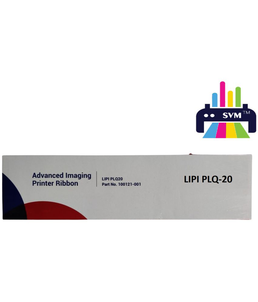 SVM Single Ribbons for Lipi PLQ 20 Ribbon Cartridge / PLQ20 RIBBON
