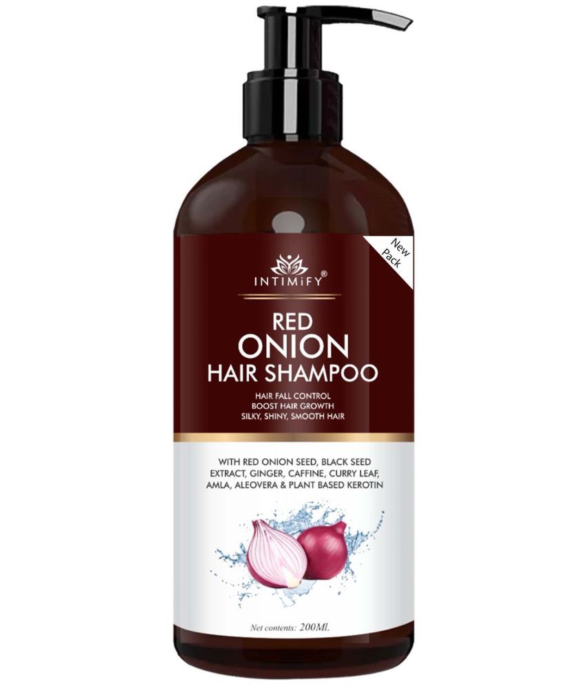     			Intimify Onion Hair Shampoo for Hair Growth Hair Strength & To Reduce Hair Loss Shampoo 200 mL