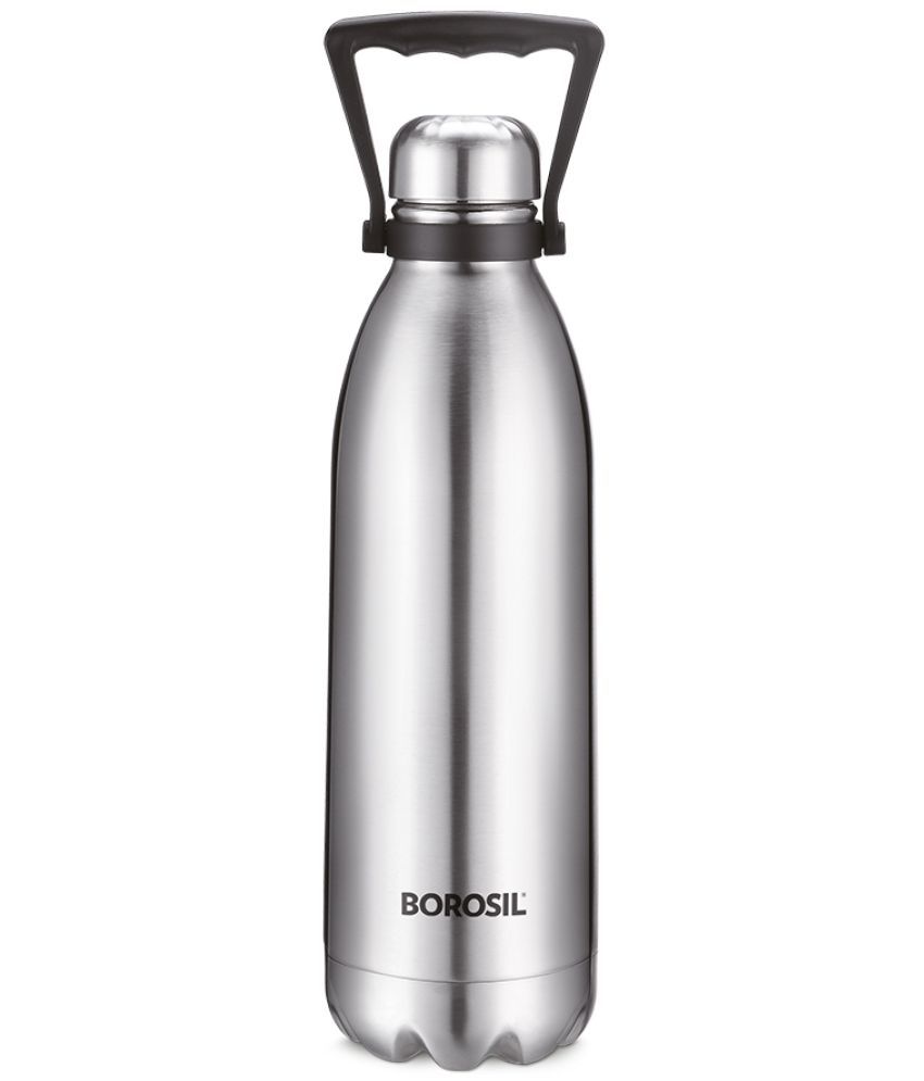 Borosil Bolt Steel Flask - 1500 ml