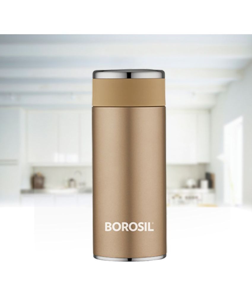 Borosil Travelsmart Steel Flask - 250 ml