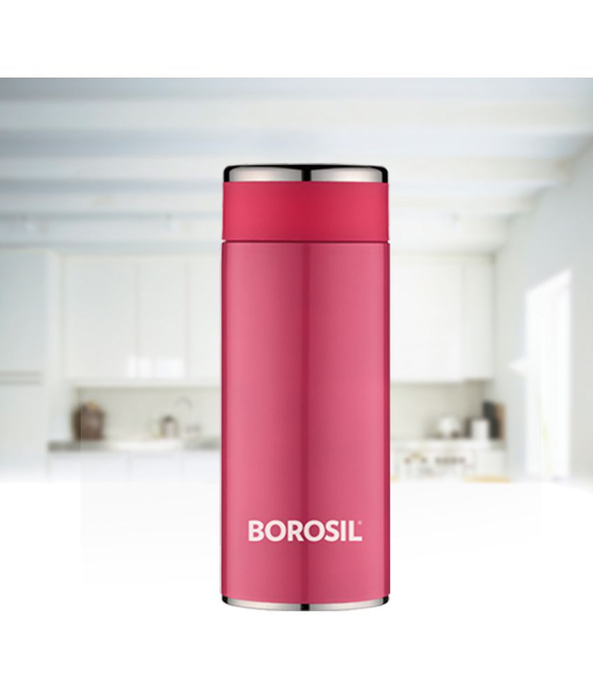 Borosil Travelsmart Steel Flask - 250 ml