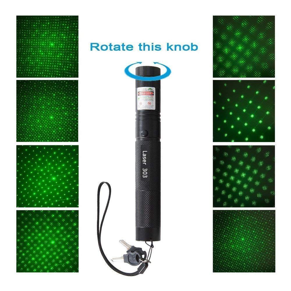     			BS SPY 200Mw Laser Pointer Light With Rechargeable Battery, Charger and Green Light Pen Party - 2 KM
