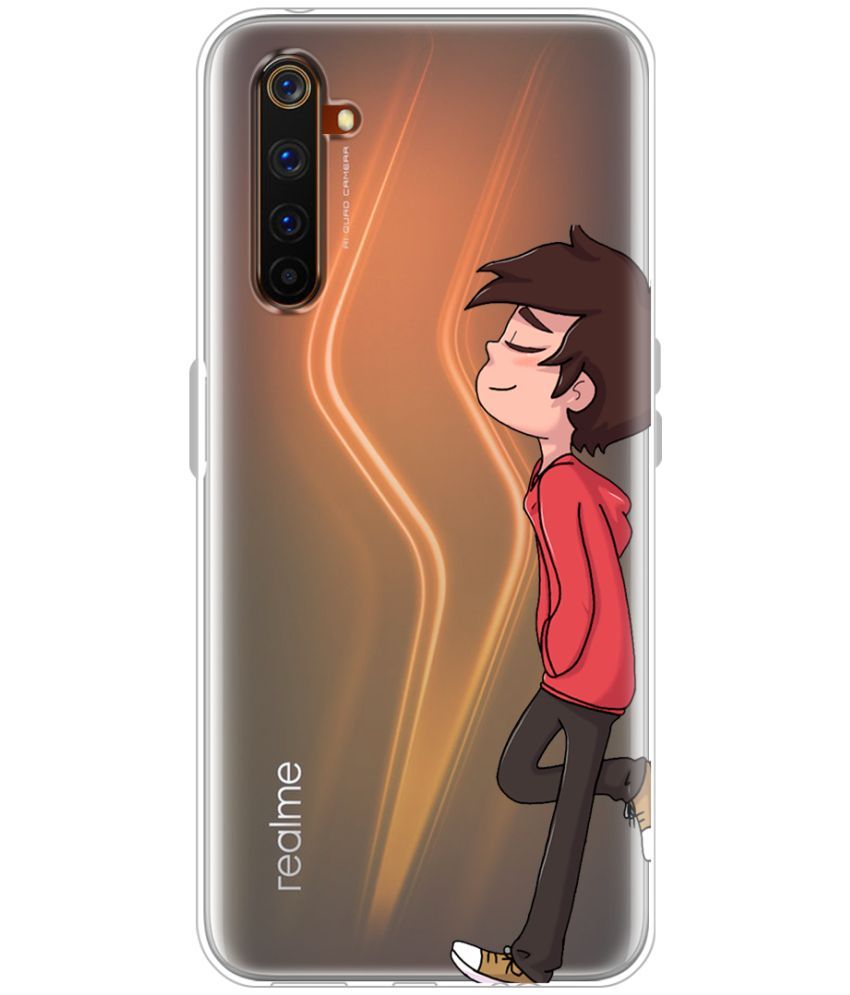     			NBOX Printed Cover For Realme 6 Pro Premium look case