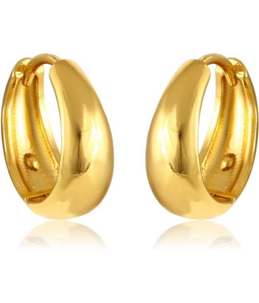 Faizam collection - Golden Bali Earrings ( Pack of 1 ) - Buy Faizam ...