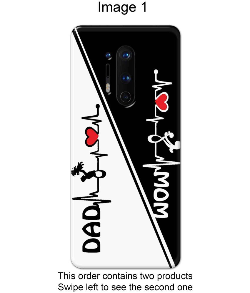     			Tweakymod 3D Back Covers For OnePlus 8 Pro Pack of 2