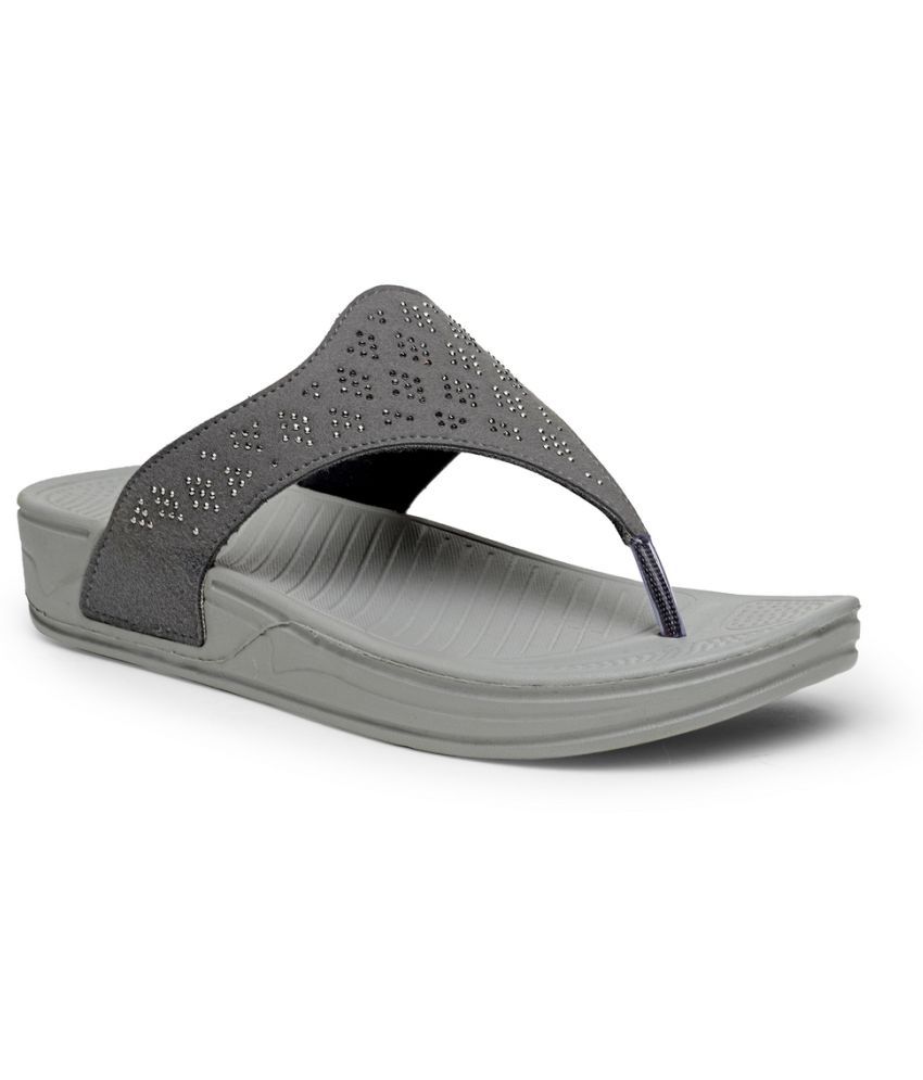 Da Naturo Italy Gray Slippers Price in India- Buy Da Naturo Italy Gray ...