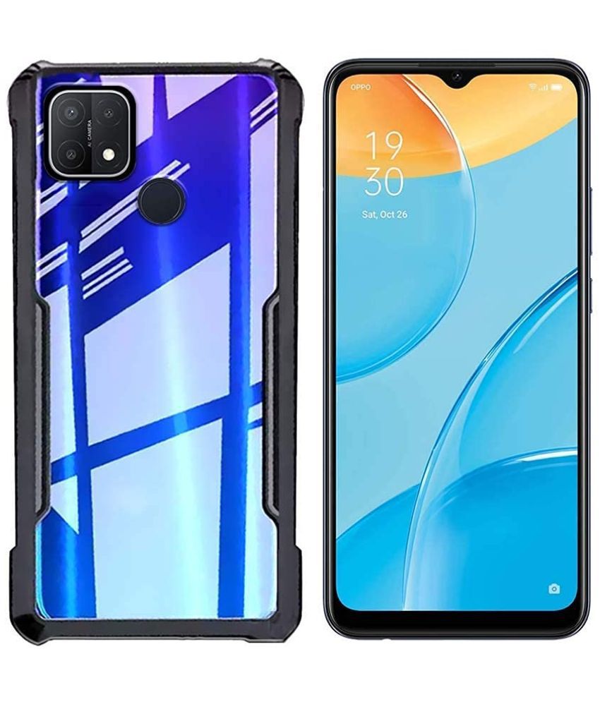     			Doyen Creations Black Hybrid Covers For Realme C12 - Shockproof