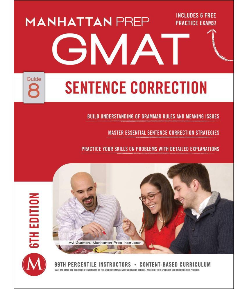     			GMAT Sentence Correction (Manhattan Prep GMAT Strategy Guides)