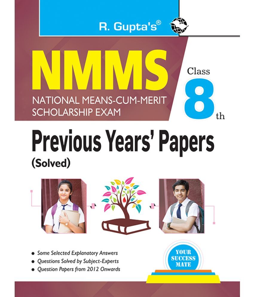     			NMMS: Previous Years' Paper (Solved) – Class 8th